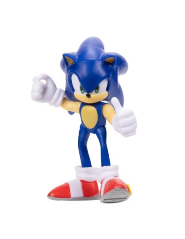 Sonic 2-Sonic character posing 8 cm JAK411174-3 Jakks Pacific | Futurartshop.com