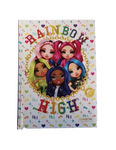 Diario standard Rainbow High 12 mesi colore bianco PAN66924-2 Panini | Futurartshop.com