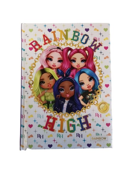 Diario standard Rainbow High 12 mesi colore bianco PAN66924-2 Panini | Futurartshop.com