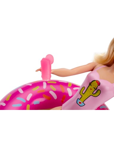 Barbie with donut shaped Lifebuoy FICGHT19/GHT20 Mattel | Futurartshop.com