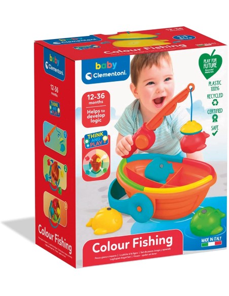 Bab CL Clem play and learn-colorful fishing color fishing CLE17688 Clementoni | Futurartshop.com