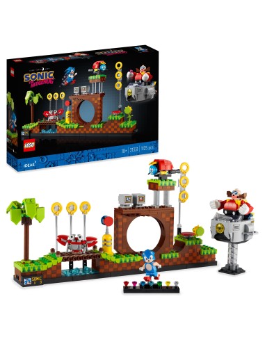 Lego Ideas 21331 Sonic the Hedgehog green hill zone LEG6379276 Lego | Futurartshop.com