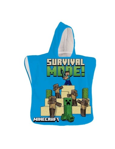 Minecraft Poncho mare - 50 x 100 cm CORK03967 MC Coriex | Futurartshop.com
