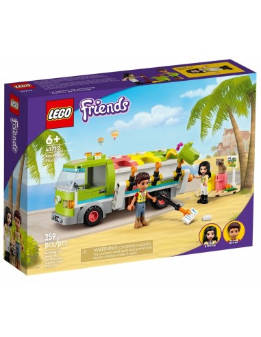 Lego Friends - waste recycling truck 41712 LEG6379060 Lego | Futurartshop.com
