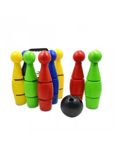 Mini bowling 8 birilli e 2 palline MAGTI-012 Grandi giochi | Futurartshop.com