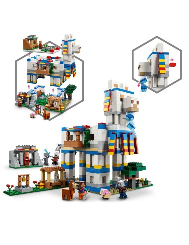 Lego Minecraft 21188 - Il villaggio dei lama LEG6379581 Lego | Futurartshop.com