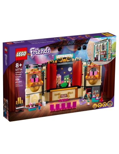 Lego Friends 41714 - La scuola di teatro di andrea LEG6379064 Lego | Futurartshop.com