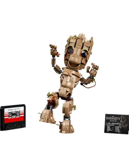 Lego Marvel 76217-I am groot LEG6378890 Lego | Futurartshop.com