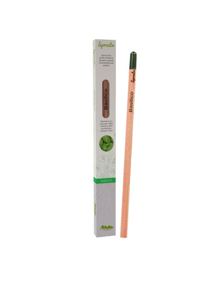 Plantable pencil with basil seeds LAGSPR-01 Futurart | Futurartshop.com