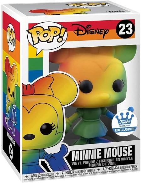 Pop personaggio Minnie Mouse Rainbow 23 DIN56129 Funko | Futurartshop.com