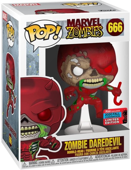 Pop Marvel character Zombie Daredevil 666 DIN47871 Funko | Futurartshop.com