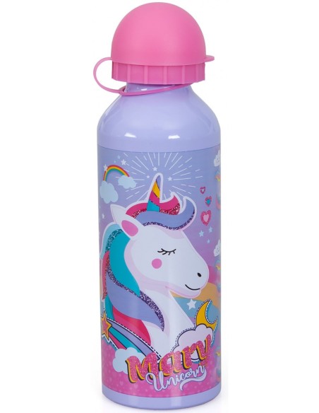 Unicorn Mar Borr aluminum water bottle 500 ml 4M15170 4M | Futurartshop.com