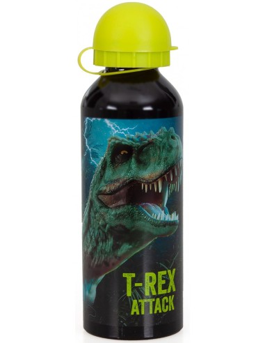 Dinosaur water bottle t-King alluminio aluminum 500 ml 4M15150 4M | Futurartshop.com