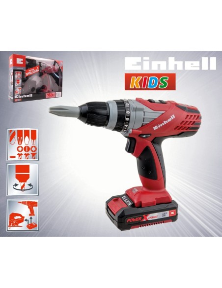 Einhell drill driver with lights and sounds HUN41760 Futurart | Futurartshop.com