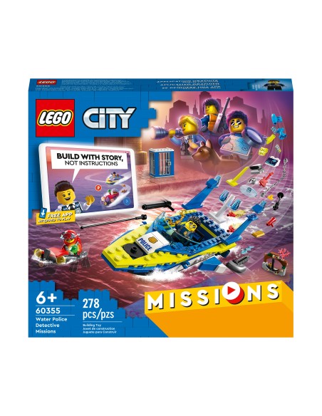 Lego City 60355-maritime police investigative missions LEG6385814 Lego | Futurartshop.com