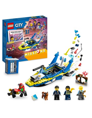 Lego City 60355-maritime police investigative missions LEG6385814 Lego | Futurartshop.com