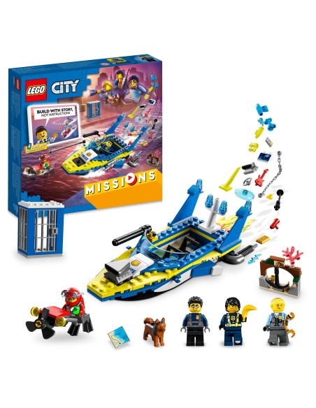Lego City 60355-maritime police investigative missions LEG6385814 Lego | Futurartshop.com