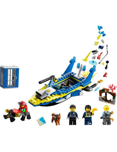 Lego City 60355-maritime police investigative missions LEG6385814 Lego | Futurartshop.com