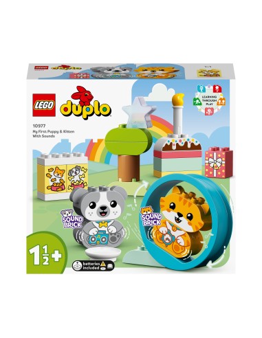 Lego Duplo 10977 - my first doggy and kitten with sounds LEG6379274 Lego | Futurartshop.com