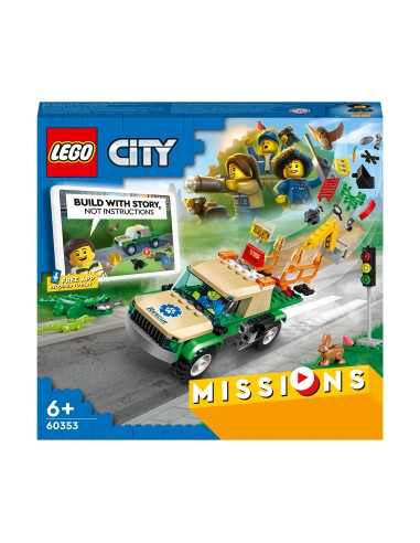 Lego City 60353 - Missioni di salvataggio animale LEG6385810 Lego | Futurartshop.com