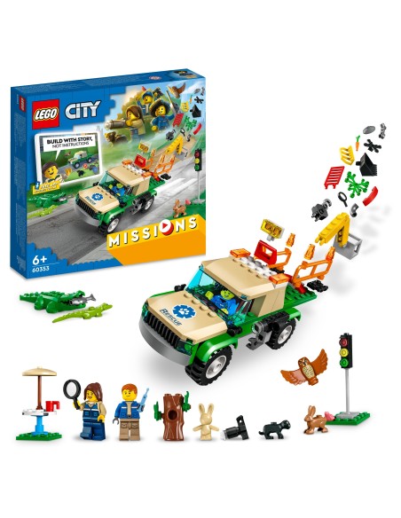 Lego City 60353-animal rescue missions LEG6385810 Lego | Futurartshop.com