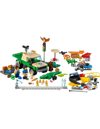 Lego City 60353-animal rescue missions LEG6385810 Lego | Futurartshop.com