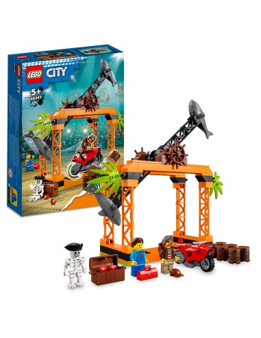 Lego City 60342 - Sfida acrobatica attacco dello squalo LEG6379659 Lego | Futurartshop.com