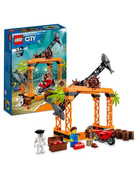 Lego City 60342-shark attack stunt challenge LEG6379659 Lego | Futurartshop.com
