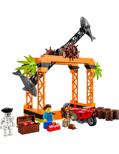 Lego City 60342 - Sfida acrobatica attacco dello squalo LEG6379659 Lego | Futurartshop.com