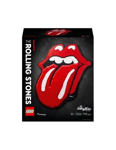 Lego Art 31206 - The Rolling Stones LEG6379836 Lego | Futurartshop.com