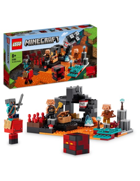 Lego Minecraft 21185-the bastion of the Nether LEG6379573 Lego | Futurartshop.com