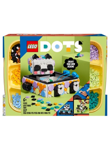 Lego Dots 41959 - Il simpatico panda portaoggetti LEG6379022 Lego | Futurartshop.com