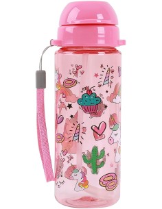 Borraccia in tritan con Unicorni 400 ml TOTID2116 i-total | Futurartshop.com
