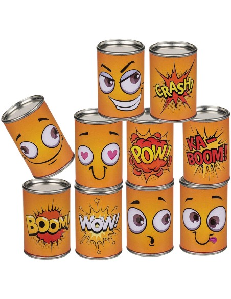 Funny Faces Gioco lancio delle lattine con 3 sacchetti OTB79/7016 Out of The Blue | Futurartshop.com