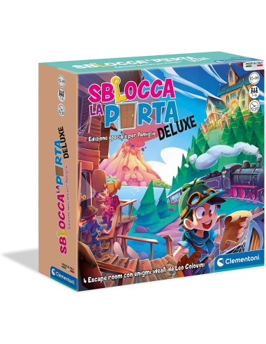 Gioco di società - Sblocca la porta versione Deluxe CLE16573 Clementoni | Futurartshop.com