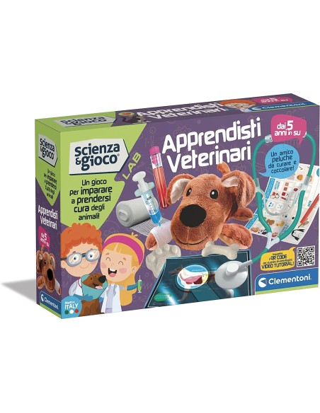 Science and Game Kit Veterinary apprentices CLE19267 Clementoni | Futurartshop.com