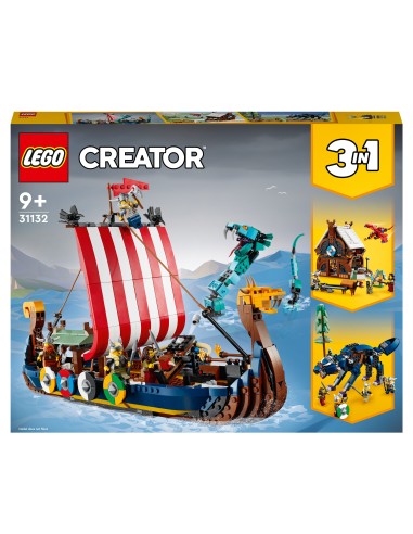 Lego Creator 31132-Viking ship Andung LEG6379830 Lego | Futurartshop.com