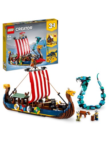 Lego Creator 31132-Viking ship Andung LEG6379830 Lego | Futurartshop.com