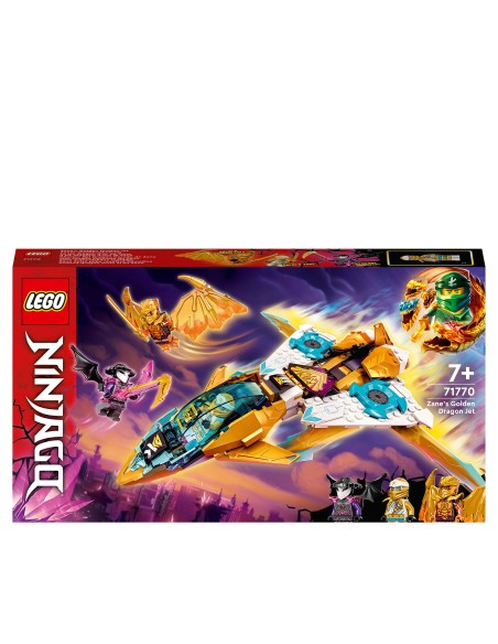 Lego Ninjago 71770 - Il jet dragone d'oro di zane LEG6378845 Lego | Futurartshop.com