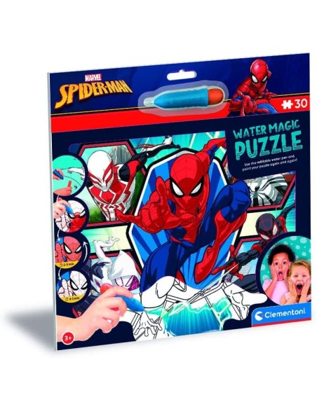 Magic Puzzle ad acqua Spider-Man 30 pezzi CLE22706 Clementoni | Futurartshop.com