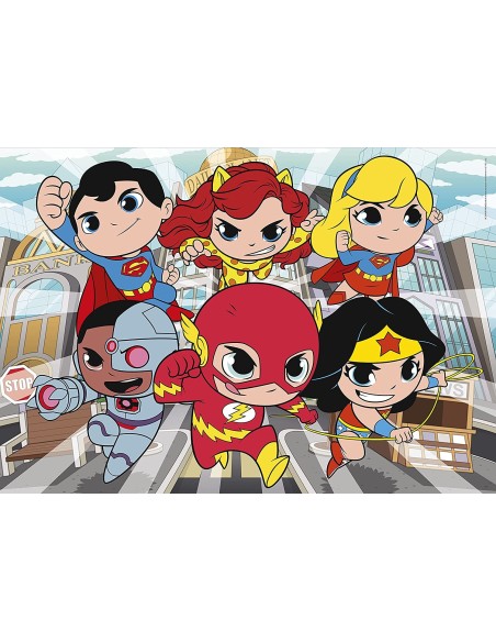 Puzzle DC Super Friends 104 maxi pezzi CLE25720 Clementoni | Futurartshop.com