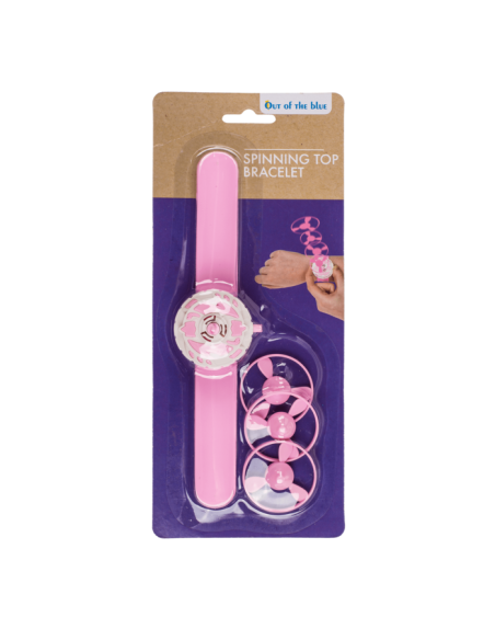 21.5 cm Pink Spinning Top bracelet OTB59/2159 Out of The Blue | Futurartshop.com