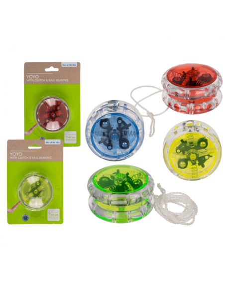 Yo-Yo in plastica con cuscinetti a sfera - 4 colori OTB61/2052 Out of The Blue | Futurartshop.com