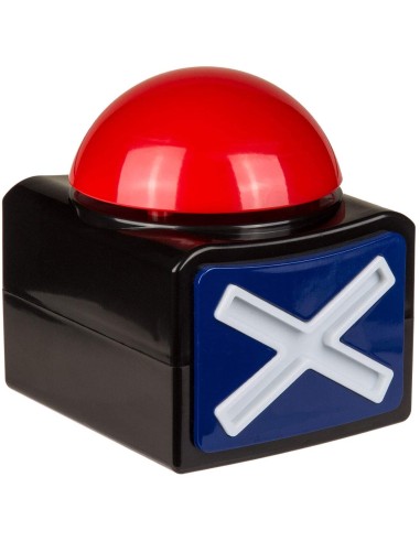 Pulsante Buzzer in plastica con luci Led e suoni OTB60/1147 Out of The Blue | Futurartshop.com