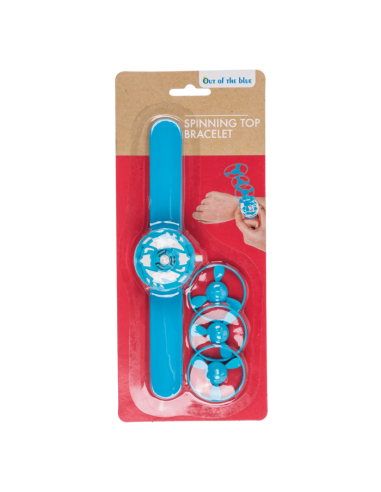 21.5 cm Blue Spinning Top bracelet OTB59/2160 Out of The Blue | Futurartshop.com