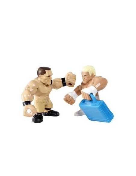 WWE Slam City Dolph Ziggler e John Cena - Personaggi cartoni animati battaglia MATTBJN68/BHK79 Mattel | Futurartshop.com