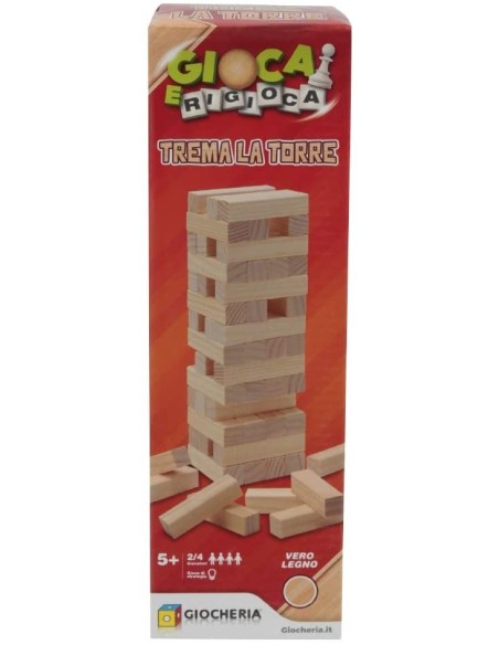 Gioca e Rigioca Trema la Torre GIOGGI190037 Giochi Preziosi | Futurartshop.com