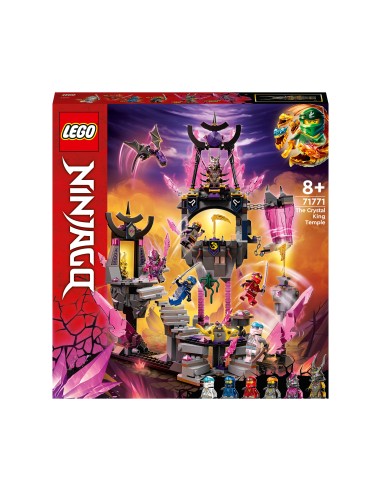 Lego Ninagoago 71771-the temple of the Crystal King LEG6378846 Lego | Futurartshop.com