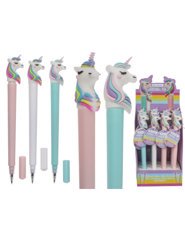 Unicorn shaped ballpoint pen in 3 colors OTB29/2804 Out of The Blue | Futurartshop.com