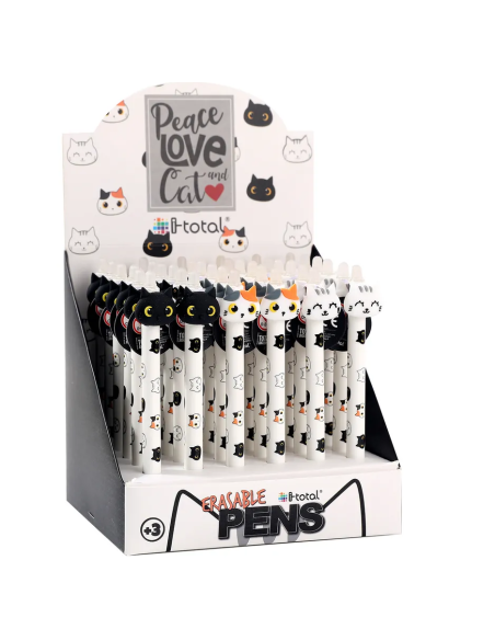Penna cancellabile con Gatti - 3 modelli TOTXL1892 i-total | Futurartshop.com